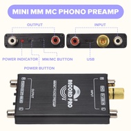 yunhaoSK-Mini MM Phono Stage Preamp Vinyl Record Player Turntable Preamplifier