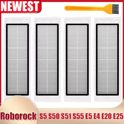 HEPA Filter for Xiaomi Roborock S6 S5 MAX S6 Pure S6 MaxV S60 S65 S5 S50 S55 E25 E35 Vacuum Cleaner 
