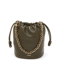 LOEWE FLAMENCO PURSE LEATHER BUCKET BAG