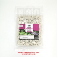 N30 PREMIUM ANTI-AMMONIA ZEOLITE ROCK w/ NET FILTER MEDIA 500g (N0012) 1.5KG (N0013) 50gx6 (N0158)