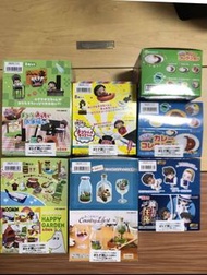 Rement Re-ment 食玩 盒蛋 全部全新原盒 小智子用具 日式咖喱飯 小肥肥一族  MOOMIN Doll Collection姆明happy garden country life  名偵