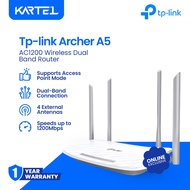 TP-Link ARCHER A5 AC1200 Wireless Dual Band Router | 2.4Ghz & 5Ghz WiFi Router | Access Point
