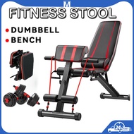 Dumbbell Bench Adjustable Bench For Sit Ups, Multifunctional Folding Adjustable Exercise Bench