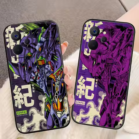 N-Neon G-Genesis E-Evangelion Phone Case For Realme C75 C71 C65 C63 C55 C53 C35 C33 C30 C21 C11 7 6 