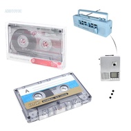 【3C】 Cassette Tape with 60 Minutes Convenient Recording Blank Cassette Tape Records Speech Recorder 