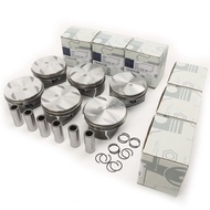 6x Piston & Ring STD Φ22mm 92.9mm For Mercedes-Benz A209 C209 C219 W211 A207 C207 W164 CLS350 E350 G
