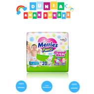 Merries Popok Bayi Good Skin Pants Ukuran L Isi 20