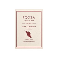 Fossa Semai Community, Malaysia 72% Dark Chocolate 50G