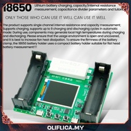 [Oliflica.my] Type-C LCD Display 18650 Battery Capacity Tester Detector with Charging Function