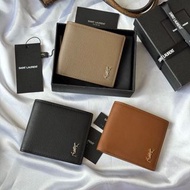 全新 Saint Laurent YSL 錢包 銀包