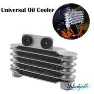 YRBWDYZDH Universal Oil Cooler, Aluminum 5 Row Original Oil Cooler, Durable 65ml Motorcycle Engine R