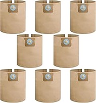 DXVA19-4104 Vacuum Bags Compatible for DEWALT 5-8 Gallon Wet/Dry Vacuums, Dust Disposable Collection