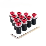 Kính Chắn Gió Xe Máy bu lông vít đai ốc Fastener Kit M5 5 mét 10 cái cho NVX aerox 155 nmax 155 nmax