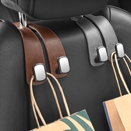 2 Car Tool Hooks Metal Hanging Back Leather For Cars