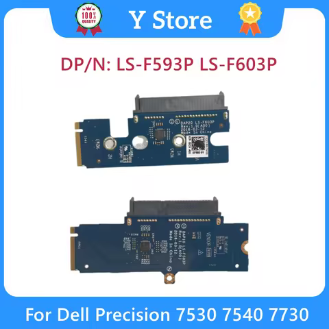 Y Store New Original For DELL Precision 7530 7540 7730 Laptop HDD Board 0PRW9D PRW9D CK36K 0CK36K LS
