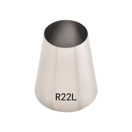 Plus Size R22L Round Decorating Nozzle Baking Tool Plus Size 2.2cm Cake Decorating Nozzle Simple Sty