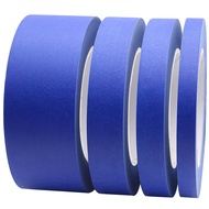 Blue Painters Tape, 1/2 inch,3/4 inch,1 inch,2 inch, 20M/65.6feet, Multi Size Painting Masking Tape,