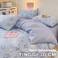 KATUN Nolabels | 30 CM HEIGHT BEDSHEET WITH RUBBER CORNER / BOHEMIAN STYLE BEDSHEET SIZE 120X200 160