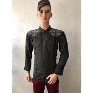 (M-2XL) F2000 MAN DENIM REGULAR FIT LONG SLEEVE SHIRT