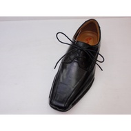 Red in men leather formal shoes no.4004(black)