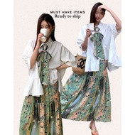 [พร้อมส่ง]สินค้าลิขสิทธิ์แท้ IRIS FASHION Secret garden series IS2024YS67 Valinna shirt- skirt เสื้อ