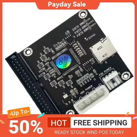 Memory Card SD To 3.5 IDE Adapter TF Card To IDE 40Pin 3.5inch Male Adapter for Laptop Notebook