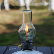 {qwerwer} Portable Camping Gas Candle Lamp Light Compact Butane Gas Light Outdoor Use for Camping Fi