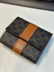 Celine triomphe wallet 銀包