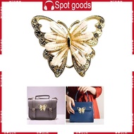 WIN Bag Buckle Butterfly Bag Decorative Buckle Crossbody Bag Decoration Buckle Bowknot Bag Buckle DI