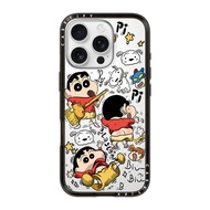Casetify ถั่วลิสงสนูปี้และไม้สต็อก × สีเทียน SHIN-CHAN พันธมิตรกันเคส iPhone 16 Pro Max MagSafe สำหร