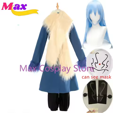 Max Cosplay Costume Rimuru Tempest Cosplay Anime Slime Costume Men Got Reincarnated Uniforms