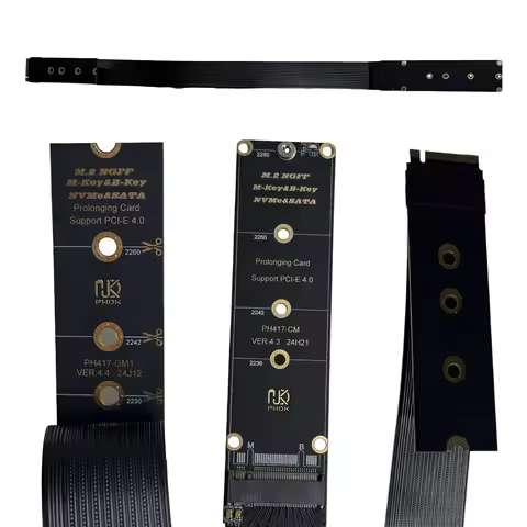 M.2 NVME NGFF M-Key SSD Extension Cable M.2 NVME Extender M.2 NVMe SSD Extension Cable for M.2 2230 
