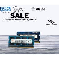 REFURBISHED RAM DDR 3 2GB / 4GB FOR LAPTOP