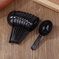 10Pcs 7g 15ml Measuring Spoons Milk Powder Spoon Coffee Beans Container Scoops Black White Measuring