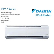 🅾🅵🅵🅴🆁!Daikin 1.5hp R32 Non Inverter Aircond FTV35P &amp; RV35F-3WM-G1F (WiFi) Daikin R32 Non Inverter Aircond Air Conditioner FTV-P Series (Smart Control)