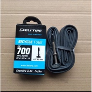 Fixie bike inner tube 700c 700 x 25 25 25c 28 28c 700x25 700x28 swallow deli tire presta fv 60 80 mm