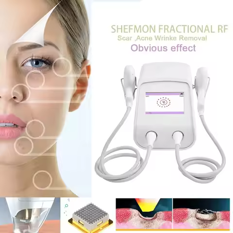 Newest Technology Novoxel Tixel 2 Thermal Fractional Mezotix Machine WithTwo Handle Pigment Scar Wri