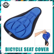 BONESHAKER Bicycle Saddle 3D Soft Bike Seat Cover Comfortable Foam Seat (BUE)
