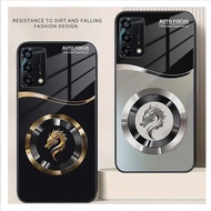 Oppo A54 / A74 / A94 / A95 Case Luxurious, elegant tempered glass, FOCUS DRAGON