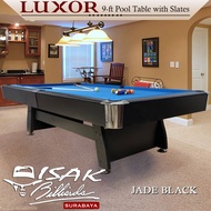 Meja Billiard Luxor 9 ft Pool Table Jade Black | Meja Biliar 9ft