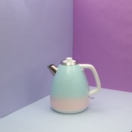 時尚不銹鋼無線1.7公升快煮水壺 - 櫻花色(漸變粉紅藍色)