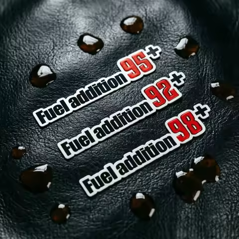 3PCS Fuel Octane Sticker 92 95 98 Gasoline Label Vinyl Decal Waterproof Oilproof Scratch Resistant C