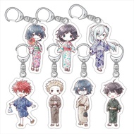 Anime keychain Kaoru Hana wa Rin to Saku Blooming Fragrance Tsumugi Rintaro Waguri Kaoruko acrylic m