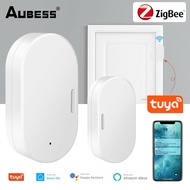Tuya Smart ZigBee Door Window Contact Sensor Smart Home Wireless Door Detectors Open/Close APP Remote Alarm ivy`