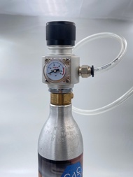 Gas Dynamicขวดออกซิเจน CO2 สำหรับพืชน้ำที่ได้รับการรับรอง SGSพร้อมวาล์ว CGA-320