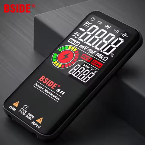 BSIDE Digital Multimeter S10 S11 S20 Smart DC AC Voltage Capacitor Ohm Diode NCV Hz EMF Tester Detec