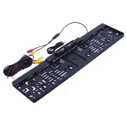 Auto Parktronic EU Car License Plate Frame Rear View Camera HD Night Vision Rear View Camera Reverse