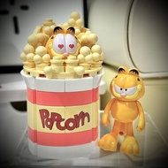 Garfield Block Figure 加菲貓積木| Popcorn 爆谷 (陳列成品）