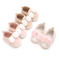 [RUBY SHOP Baby & Mommy] Sweet QQ Velvet Bow Soft Sole Casual Shoes Lazy Toddler