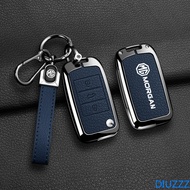 zinc alloy for MG key cover Remote key case with key holder fod Car keychain Creative Alloy Metal ZS